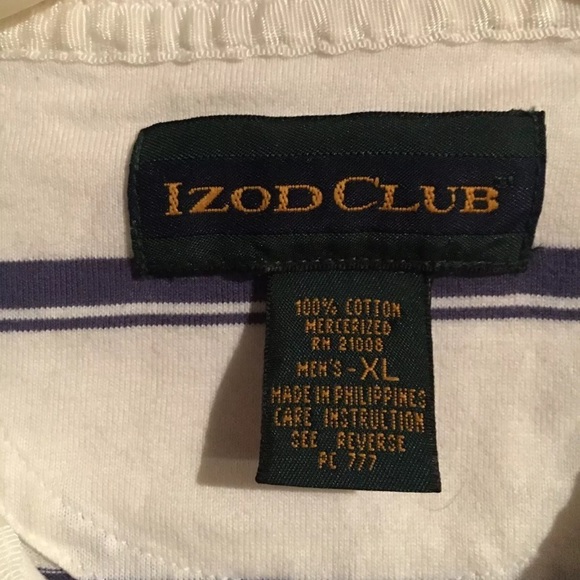 Vintage 90s Izod Club Golf Polo Shirt - Picture 2 of 5